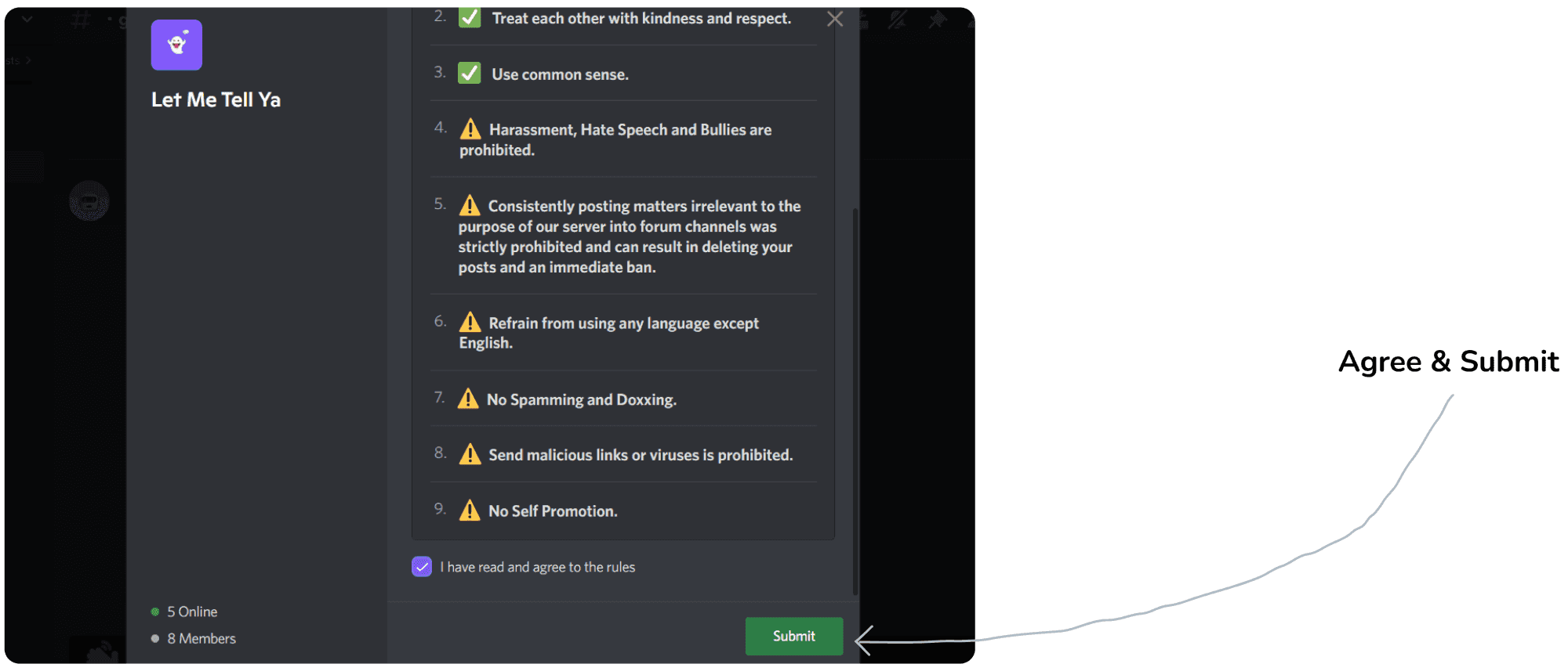 How to use discord